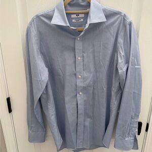 Uniqlo Blue Dress Shirt Classic Button-Down